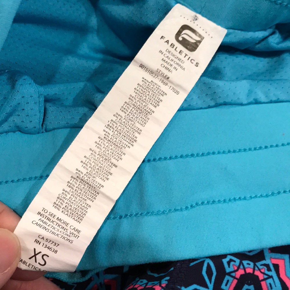 Fabletics Xs Shorts Running Yoga Exercise Nice - image 6